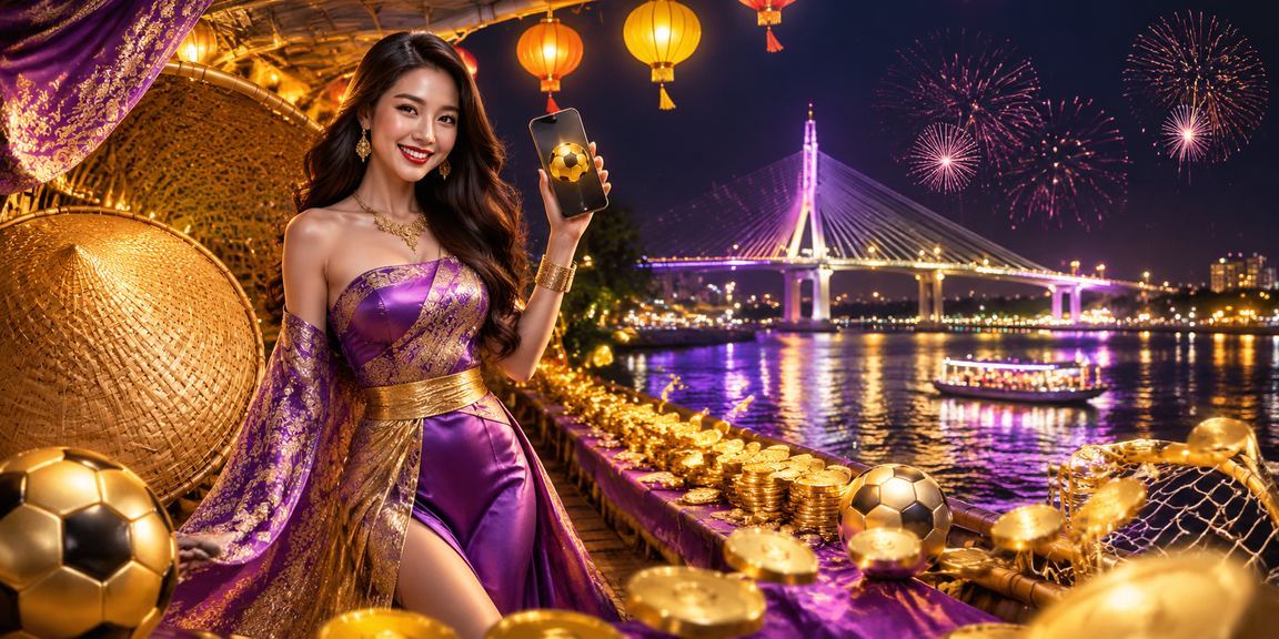 Người dùng theo dõi kèo bóng đá tại Cần Thơ với nón lá truyền thống